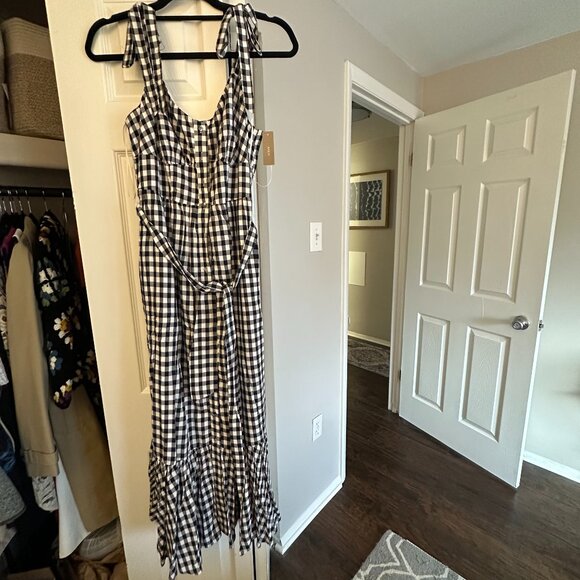 NWT JCREW Size 2 Gingham Dress
